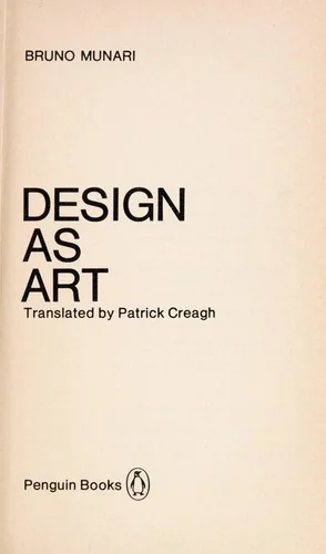 Cover of Design as Art