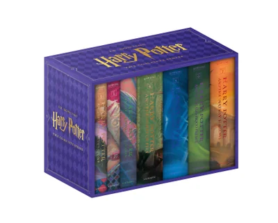 Cover of Harry Potter Hardcover Boxed Set: Books 1-7 (Slipcase)
